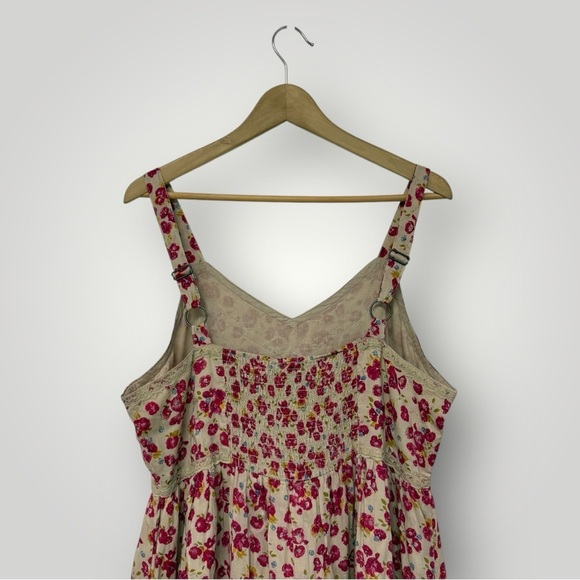 REDOUTE Creation Dress Floral Midi Cottagecore Sz 16W - Picture 7 of 11